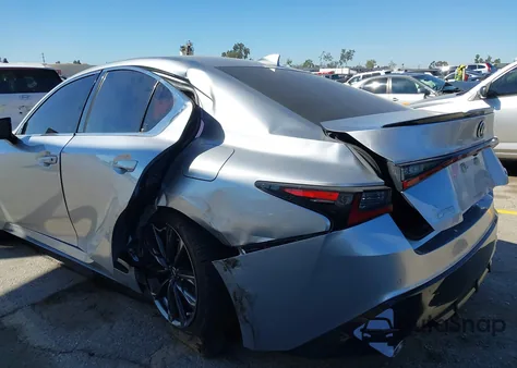 2021 Lexus Is 350 F Sport из США, поврежденный, VIN JTHGZ1B2XM5045981